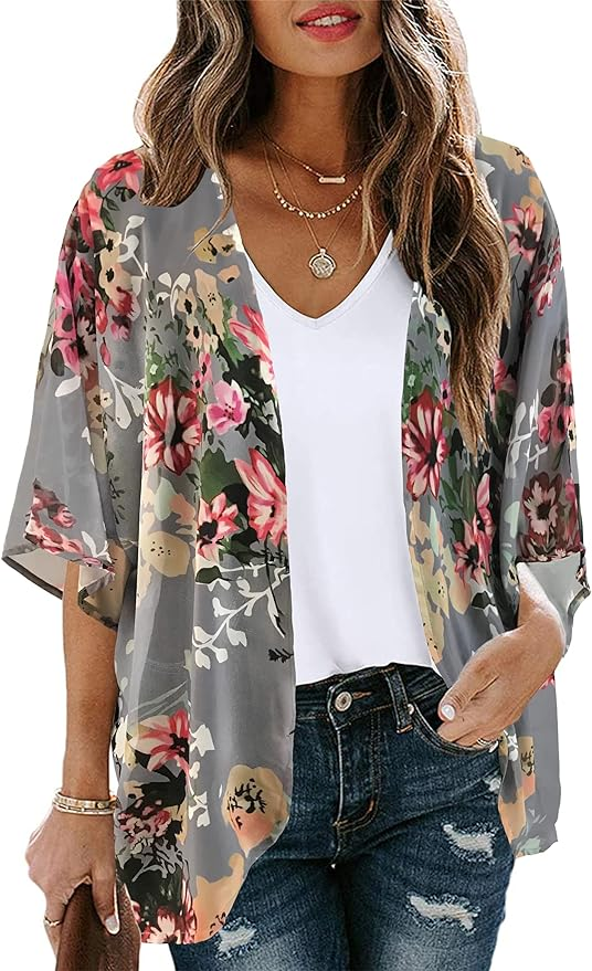 Floral Kimono Cardigan