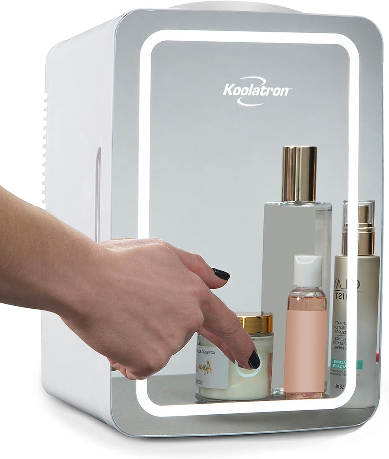 Koolatron Skincare Fridge with Mirror